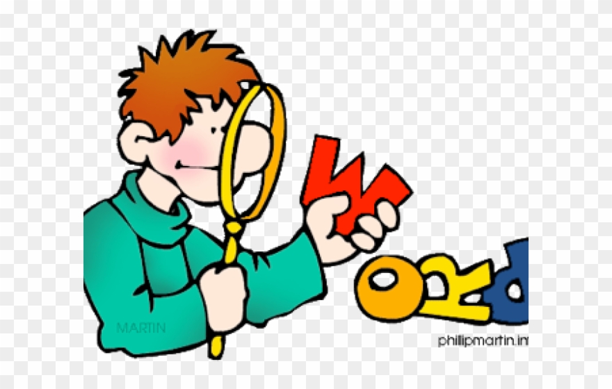 Word Clipart Work Station - Look Up New Words - Png Download