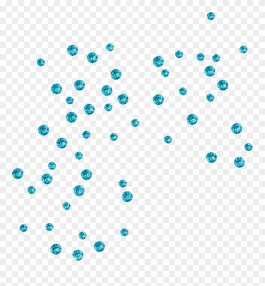 Sprinkles Clipart Png - Blue Glitter Png Transparent Png