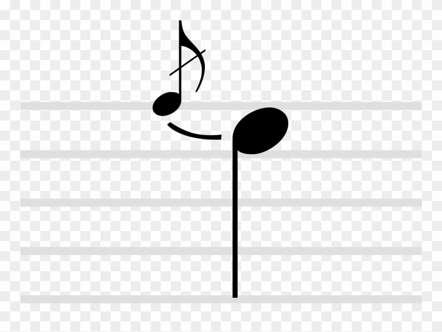 Https - //upload - Wikimedia - Org/wikipera - Svg/2000px - Acciaccatura Music Clipart