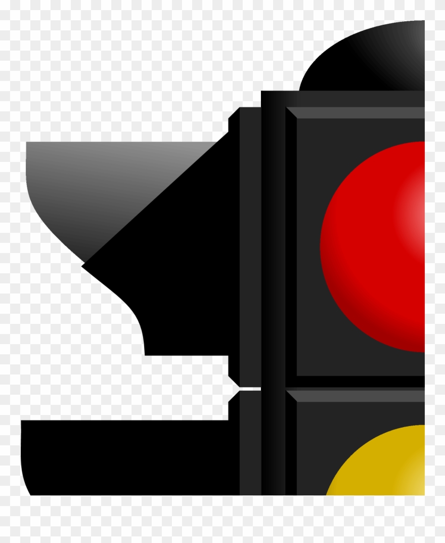Red Light Png - Traffic Light Clip Art Transparent Png