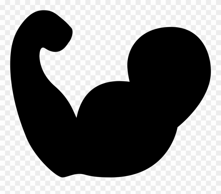 The Icon Is A Picture For The Logo Of Flex Biceps Clipart