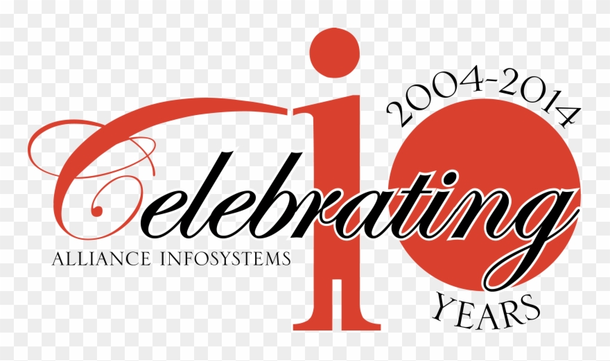 10th Anniversary Logo - Anniversary Clipart