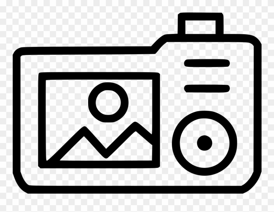 Png File Svg - Camera Icon Back Clipart