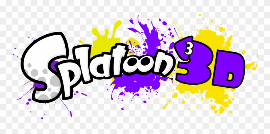 Splatoon 3d - Splatoon Logo Png Clipart