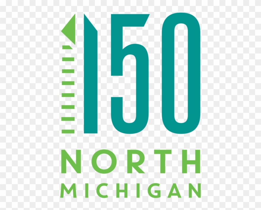 150northmichigan Final Logo Fullcolor - Graphic Design Clipart