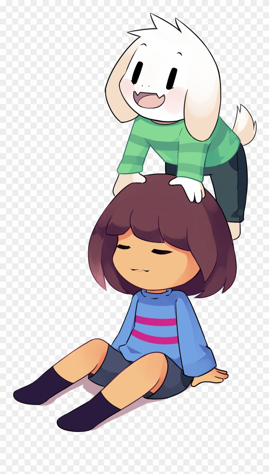 Undertale Clothing Facial Expression Mammal Vertebrate - Cartoon Clipart