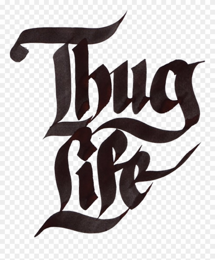 Thug Life Text Png Clipart