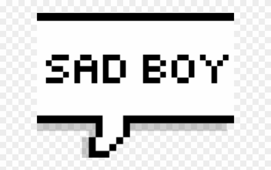 Aesthetic Clipart Sad - Png Download