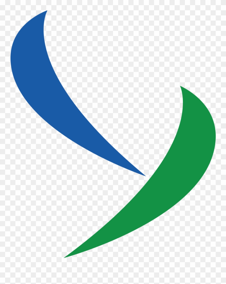 Favicon Blue&green 12 Feb 2019 - Crescent Clipart