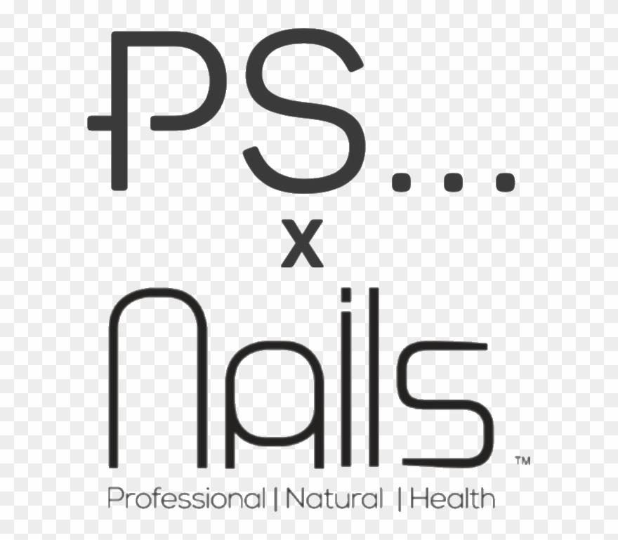 Ps Nails Logo Black Clipart