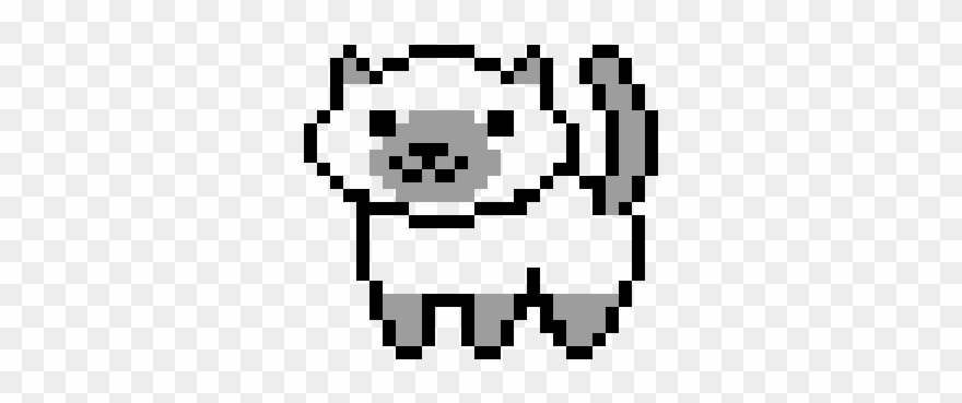 Random Image From User - Cat Face Pixel Art Clipart