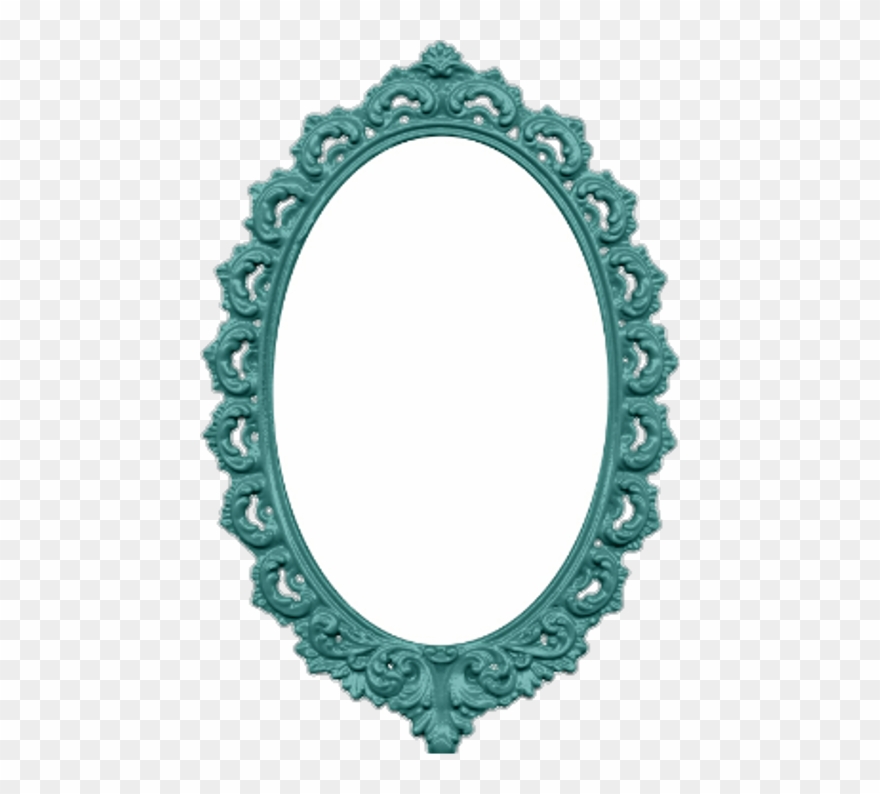 Moldura Espelho Rosa Png Clipart