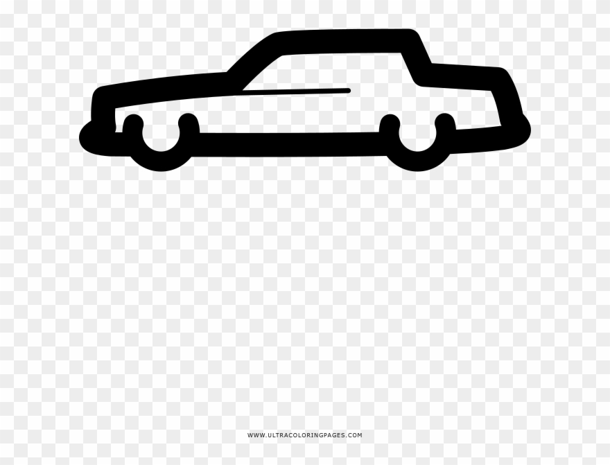 Sedan Coloring Page - Antique Car Clipart