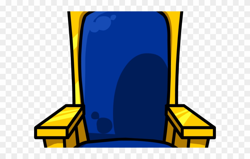 Throne Clipart Club Penguin - King Chair Cli Part Png Transparent Png