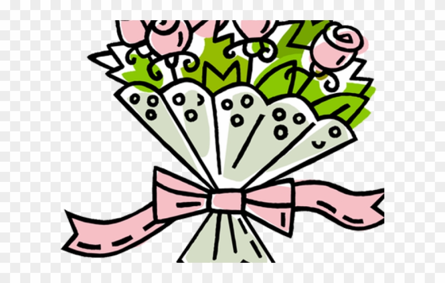 Swag Clipart Recognition Day - Wedding Bouquet Clip Art - Png Download