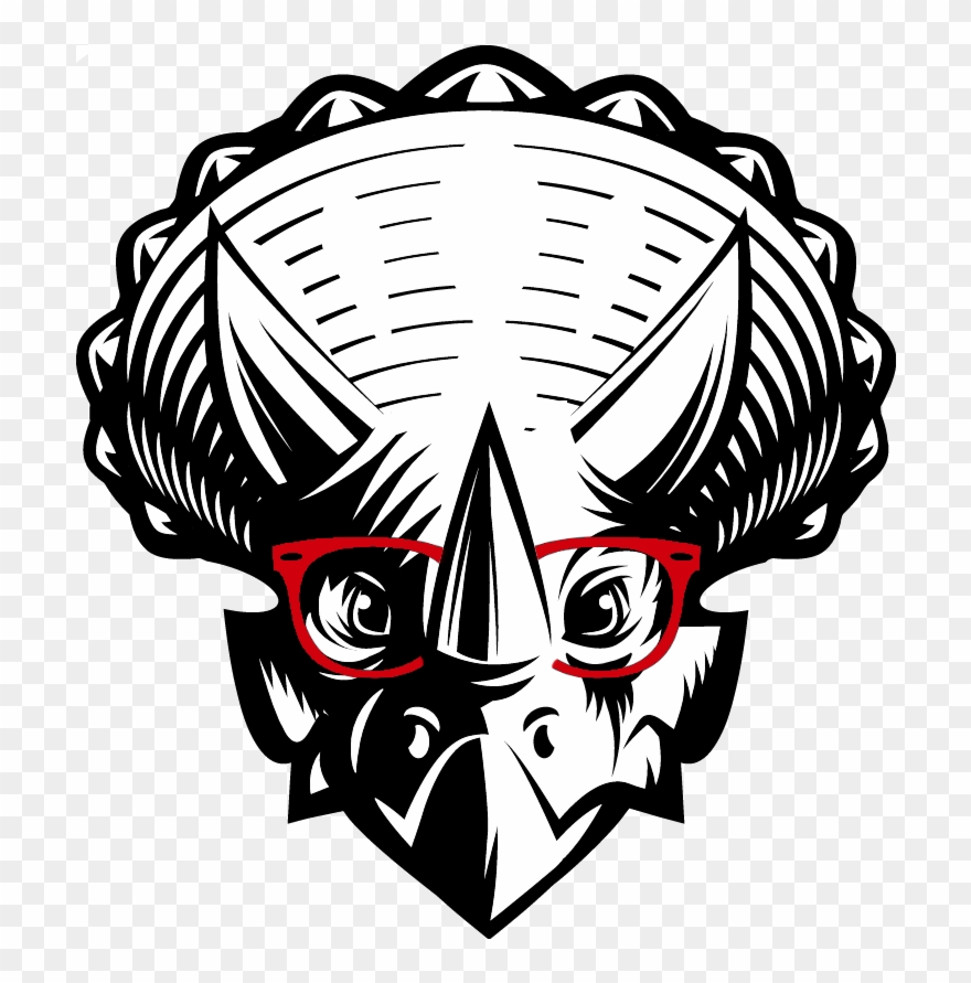 Triceratops Logo Clipart