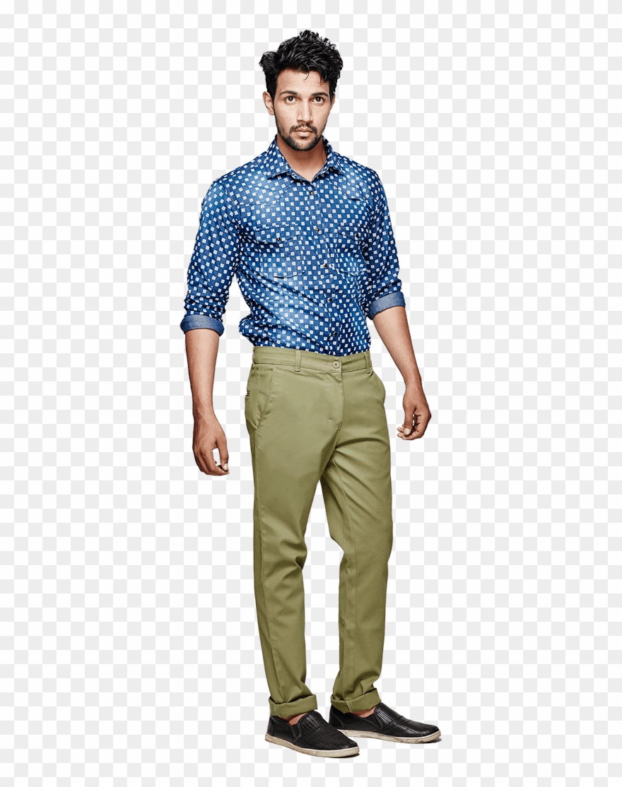 Com Veg-green Pants Worn By Ranbir Kapoor In Tamasha - Gents Pant Shirt Png Clipart