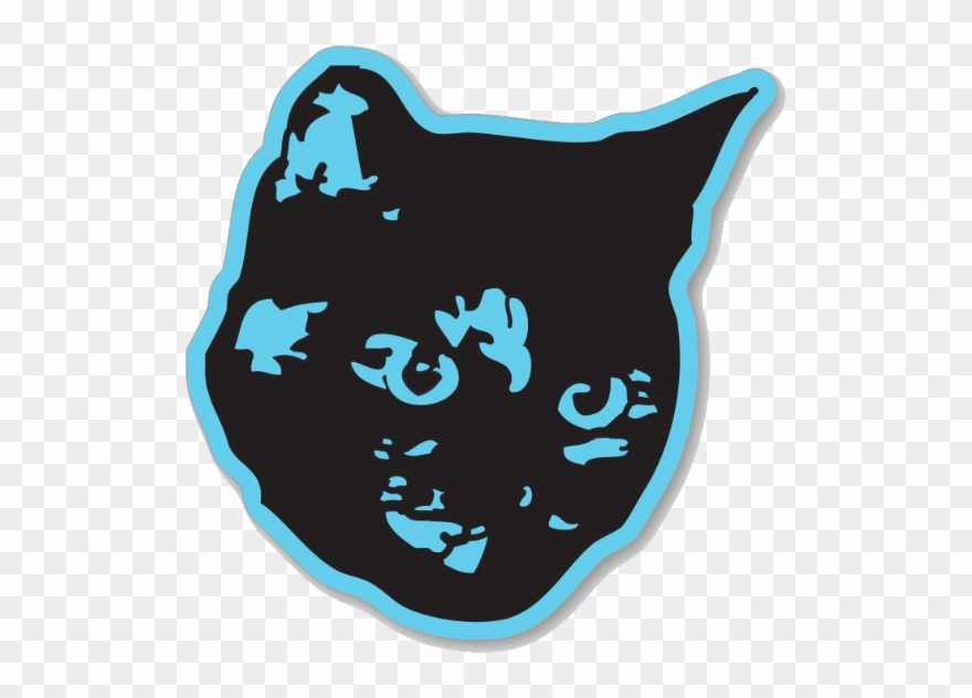 Blue Lola - Cat Clipart