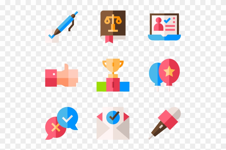 Voting Elections - Shopping Center Product Icon Clipart