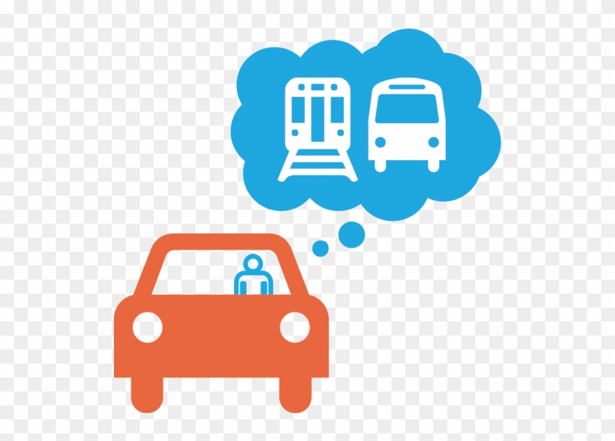 Keep Calm And Commute On - Airport Rental Car Sign Clipart