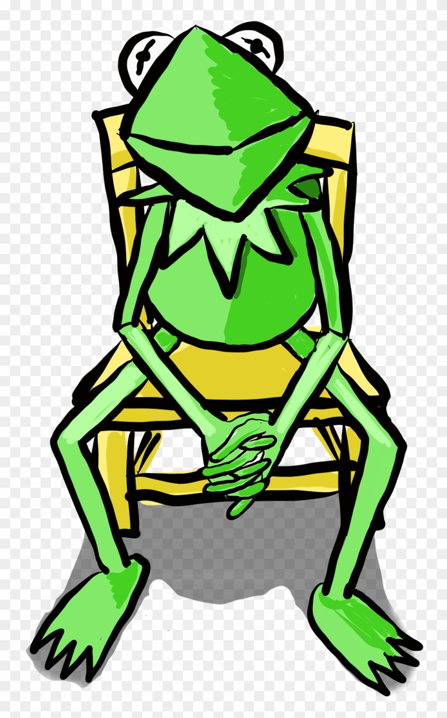 Kermit Is Stronger Than The Flu Virus, Though Not Swine - Toad Clipart