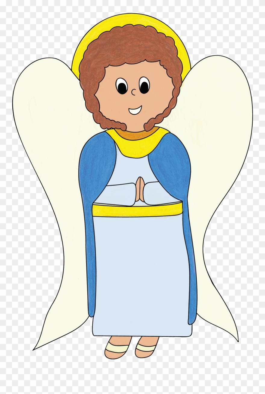 Saint Gabriel Transparent - Annunciation For Kids Clipart