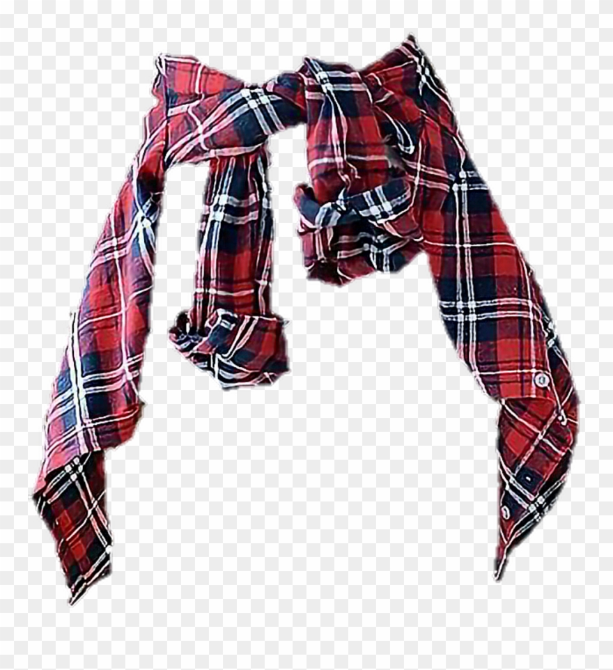 Aesthetic Png Polyvore Plaidshirt - Fashion Clipart