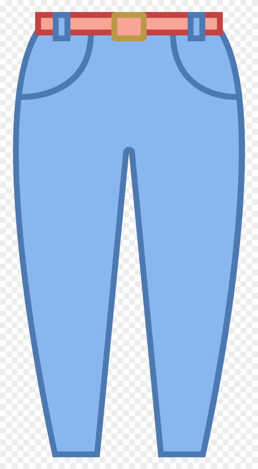 Stamp Vector Jeans Clipart