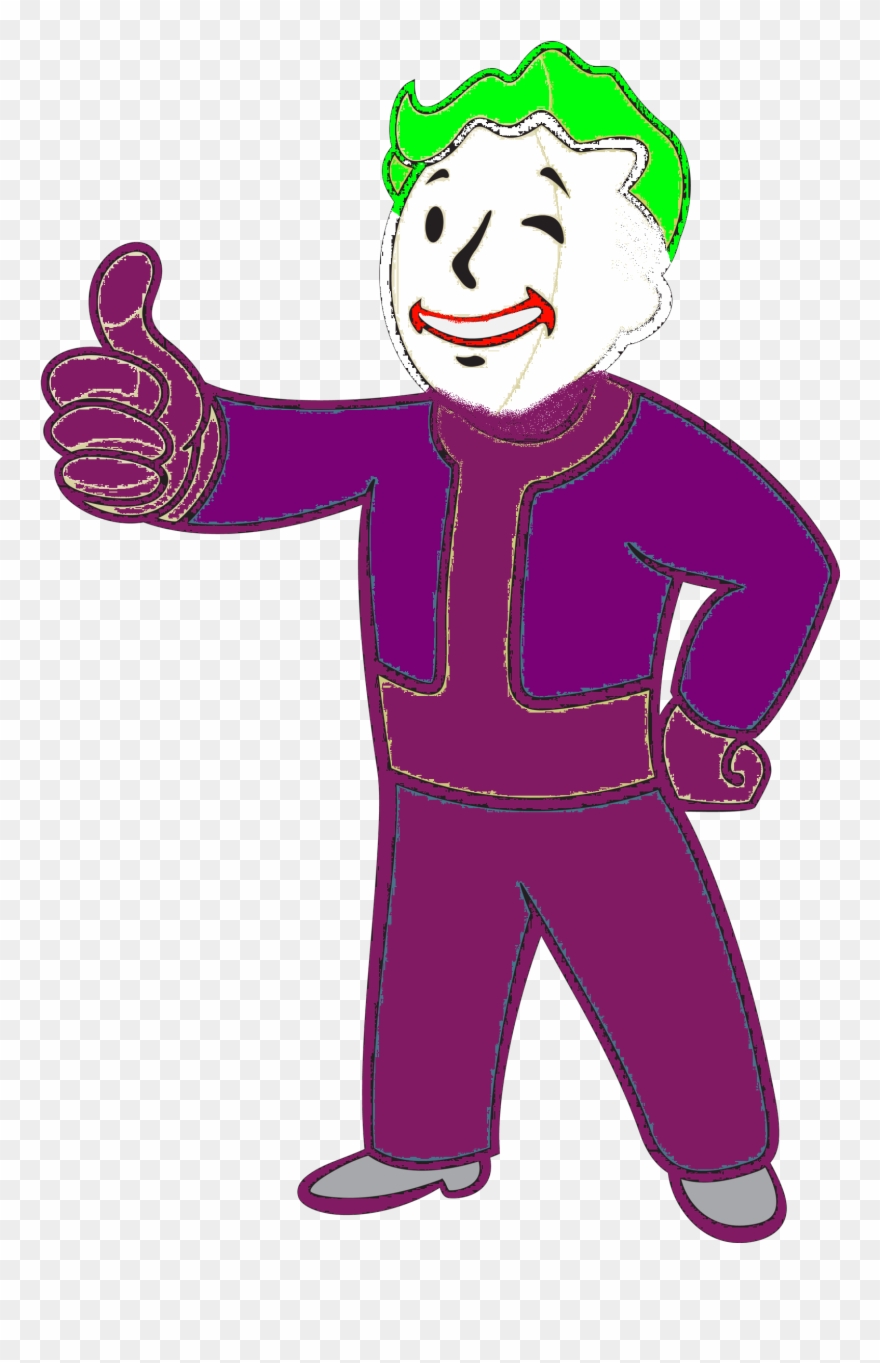 Ocebic Gamer Vault Boy - Fallout 4 Clipart