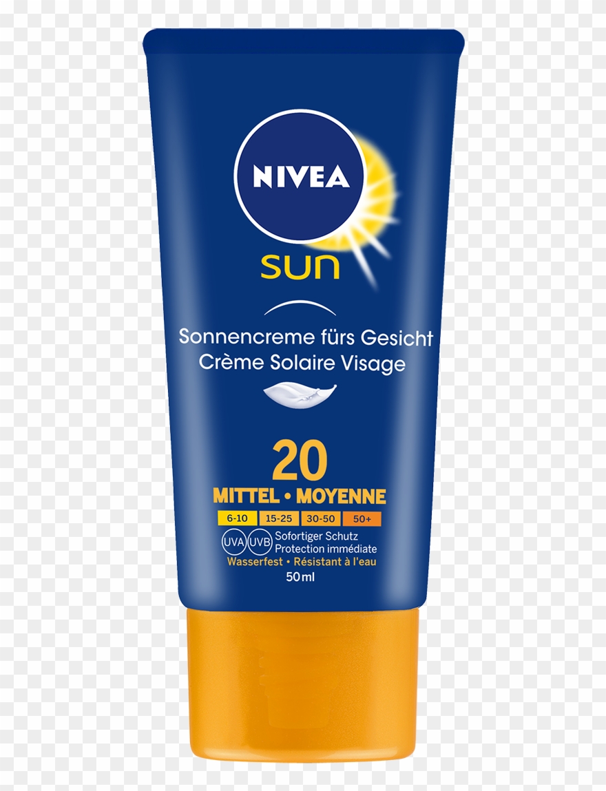 Creme Solaire Png - Ecran Solaire Nivea Clipart
