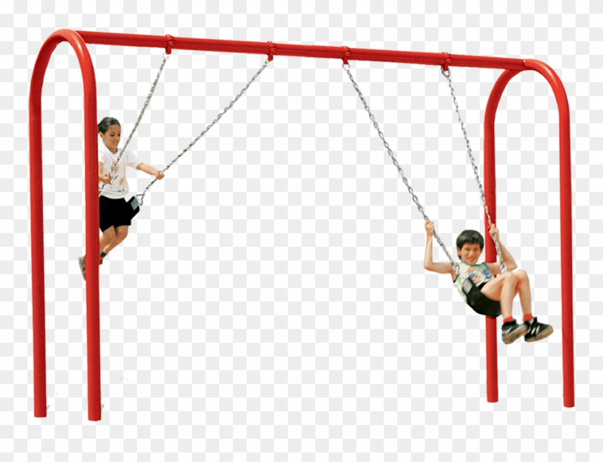 3 Bay Swing Amp Tire Swing Kids Castle - Swing Children Png Clipart