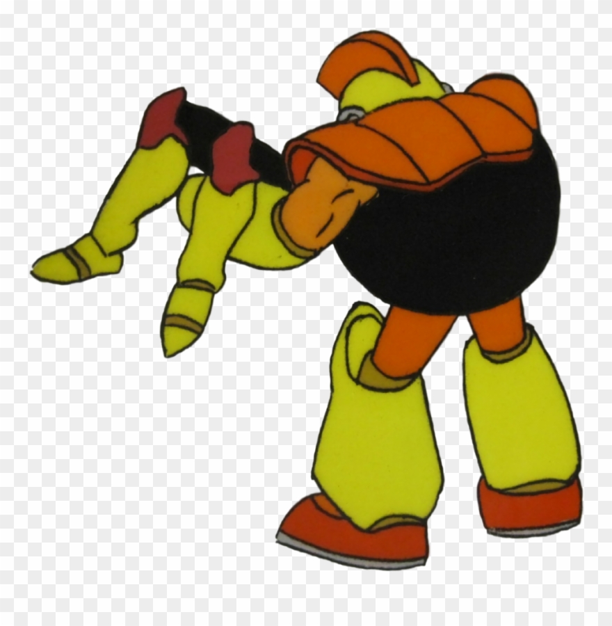 Mega Man Animated Series, Animation Cel - Cartoon Clipart