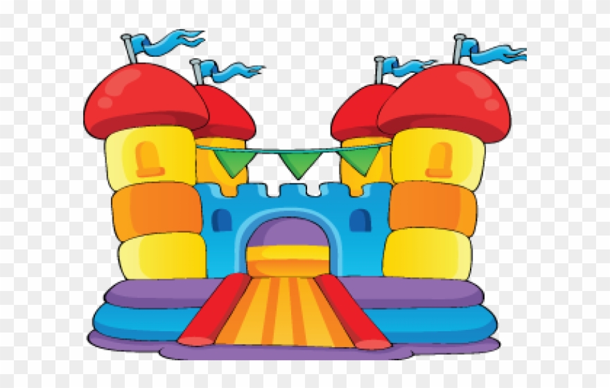 Jump Clipart Bubble - Bouncy Castle Clip Art - Png Download