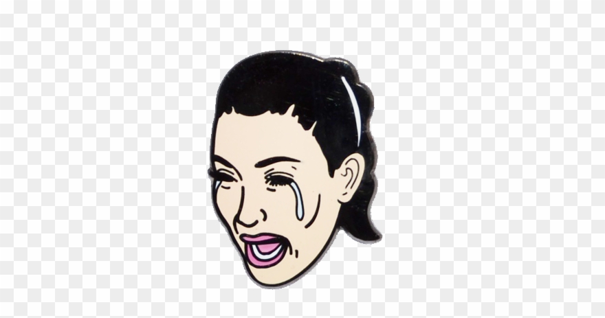 595 X 595 9 - Kimmy K Crying Emoji Clipart