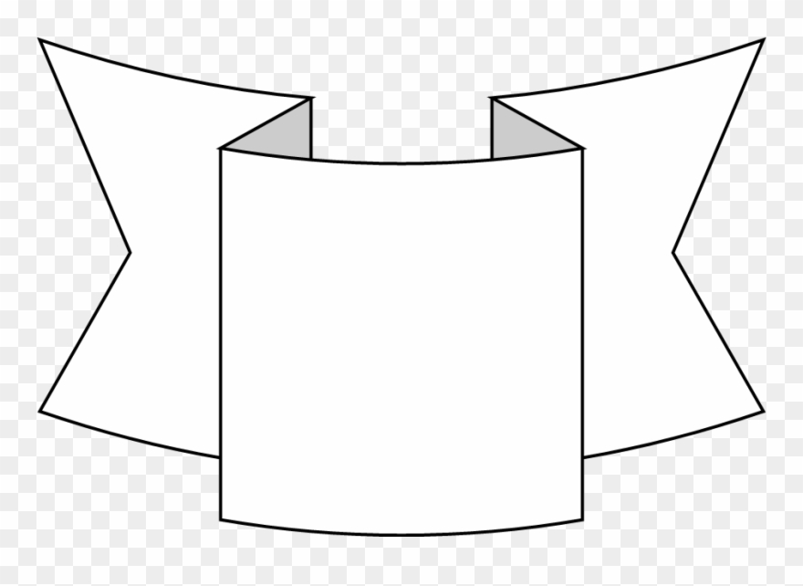 Slpcf - White Banner Clipart Png Transparent Png