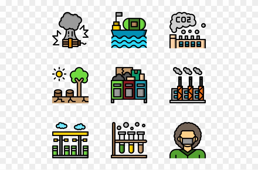 Pollution - Icon Clipart