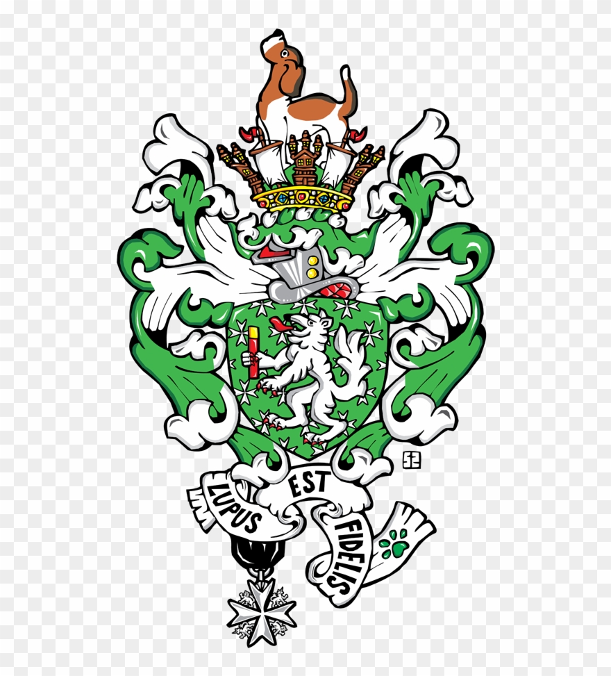 Armorial Achievement For Brady Mcnulty - Illustration Clipart