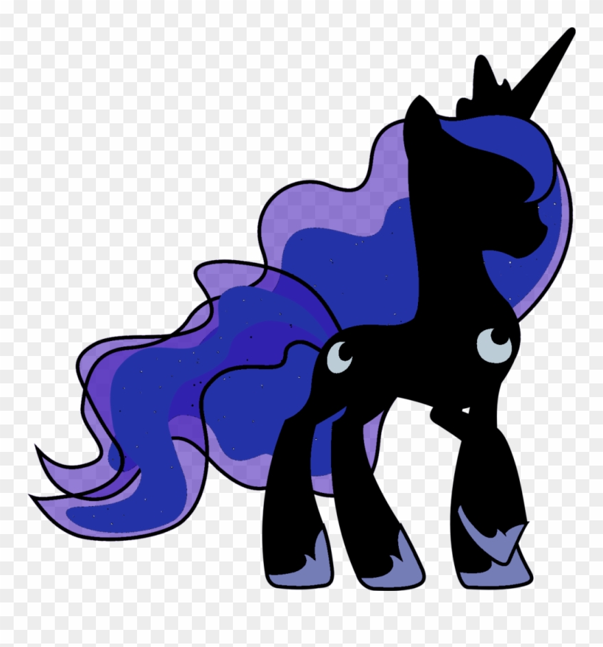 Lunaoutline Zpsplgxme0v - Luna Mlp Cutie Mark Clipart