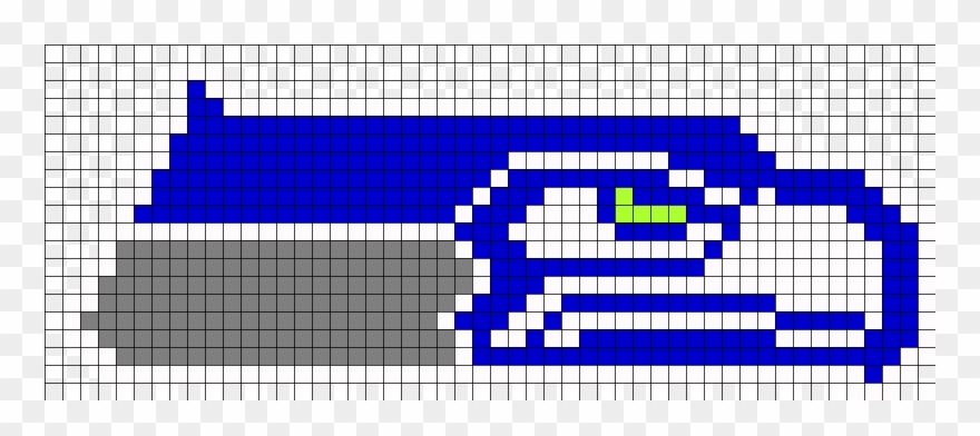 Seahawks Vector Easy - Seahawks Perler Bead Pattern Clipart
