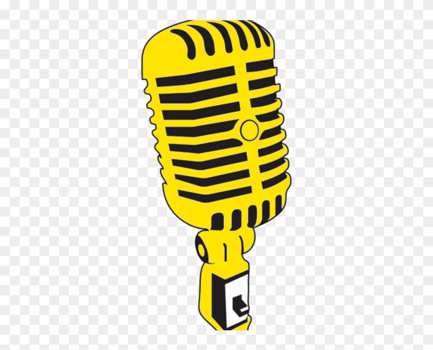 Vintage Microphone Vector Clipart