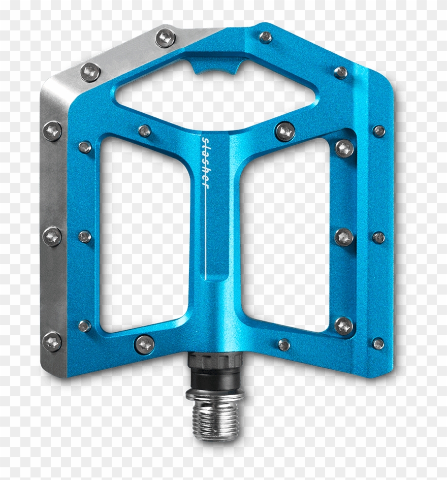 Cube Pedale All Mountain Blue Clipart