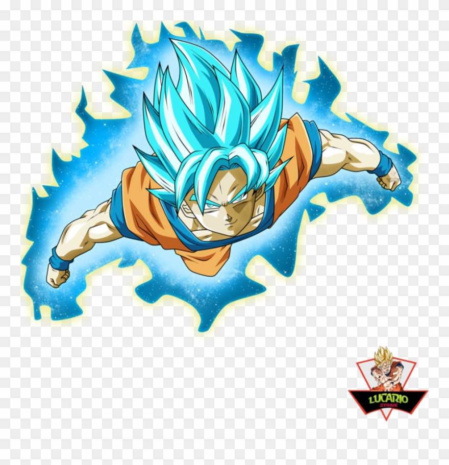 Goku Clipart Ssgss - Imagenes De Goku Ssgss Blue - Png Download