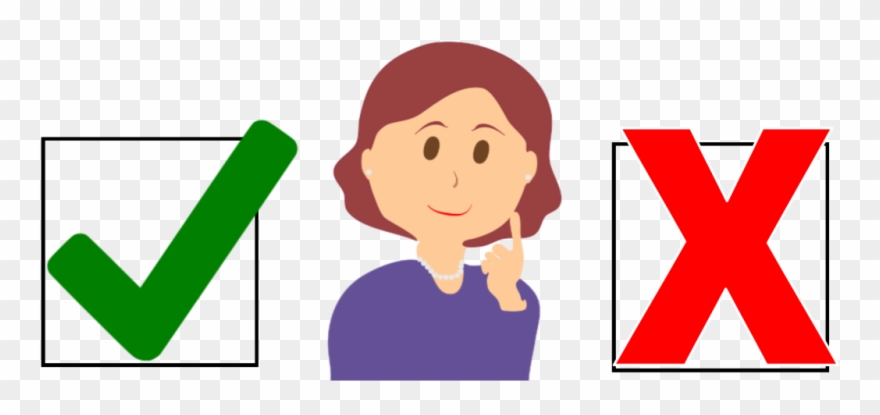 Of Course, All The Checks Would Turn To Giant X's Later, - Cartoon Clipart