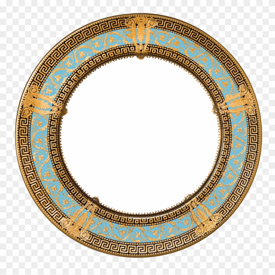 Haviland Salon Murat Blue Dinner Plate Price 313 00 - Circle Clipart