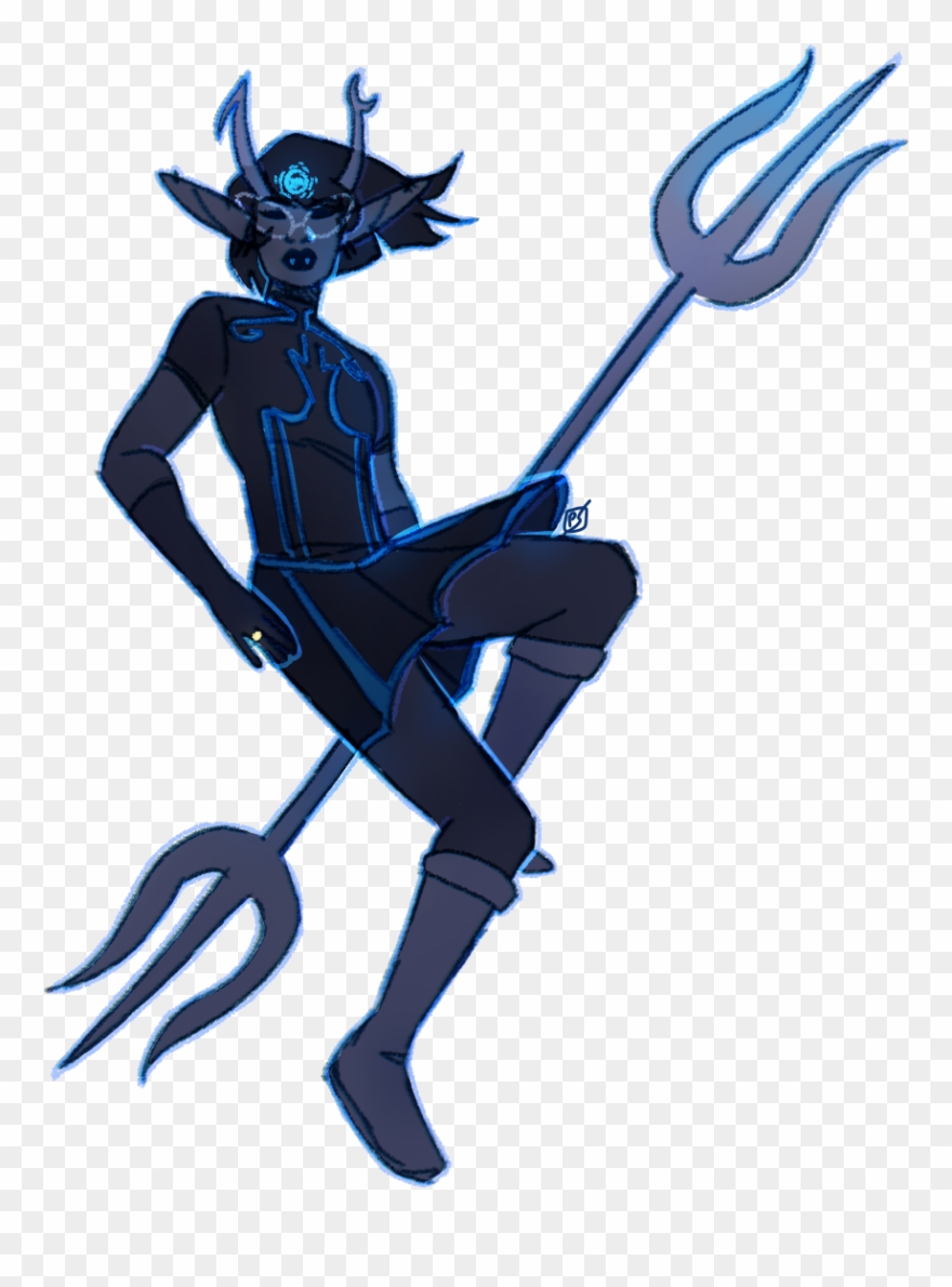 Okay I Know She Never Got The Trident, But Just Hear - Cartoon Clipart