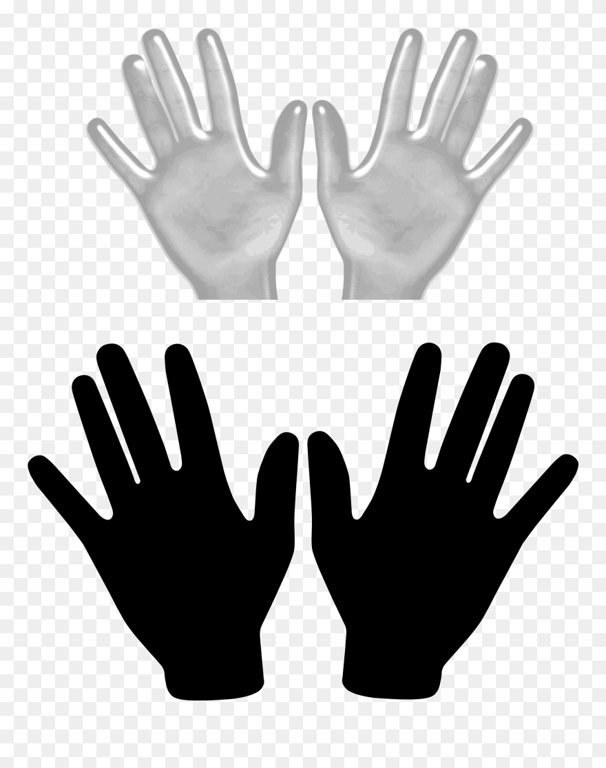 This Work, Identified By Publicdomainfiles - Hands Png Clipart