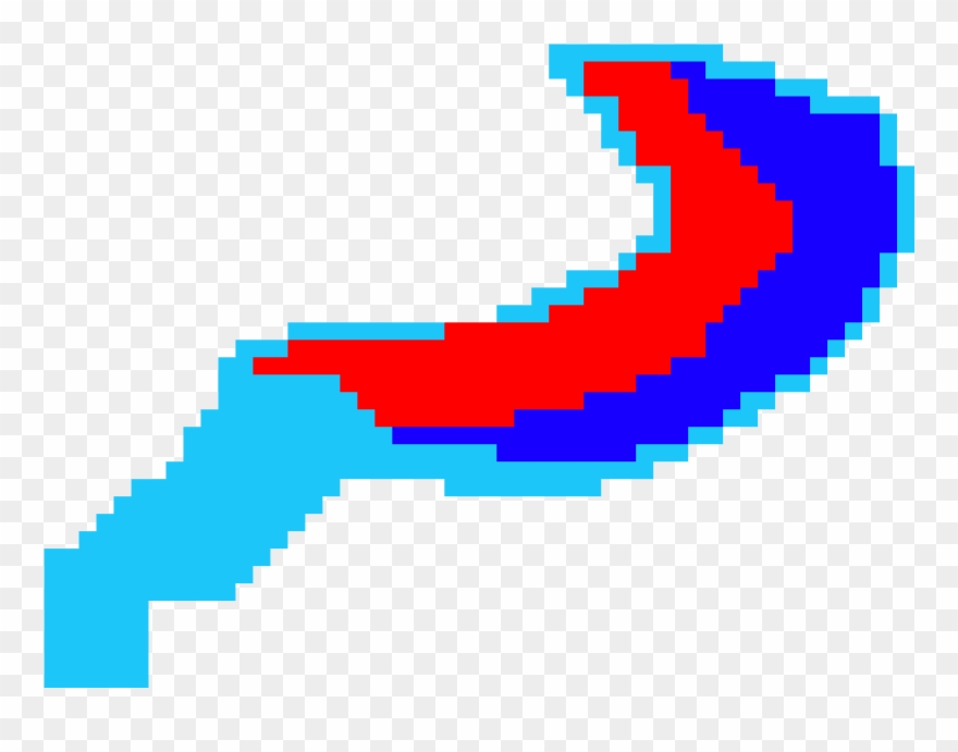 Minecraft Custom Sword Design - Crescent Clipart