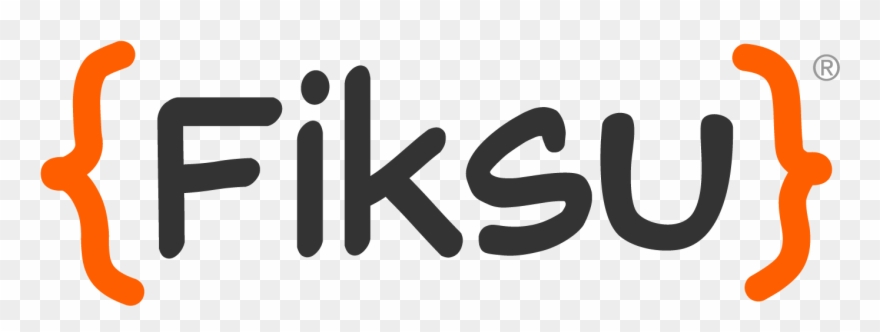 Fiksu Logo Large Color - Calligraphy Clipart