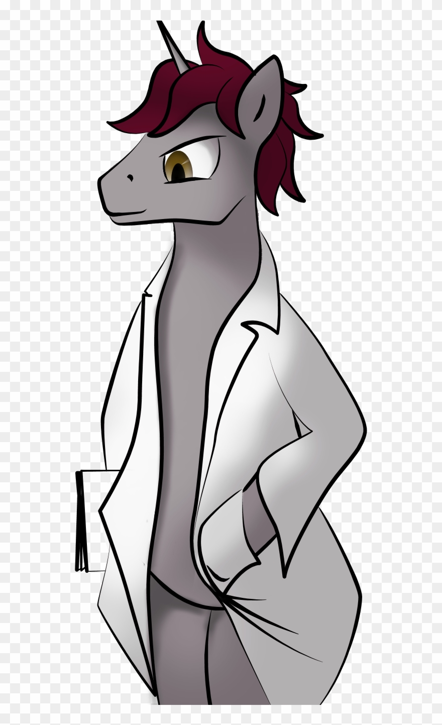 Anthro Oc, Artist - Cartoon Clipart