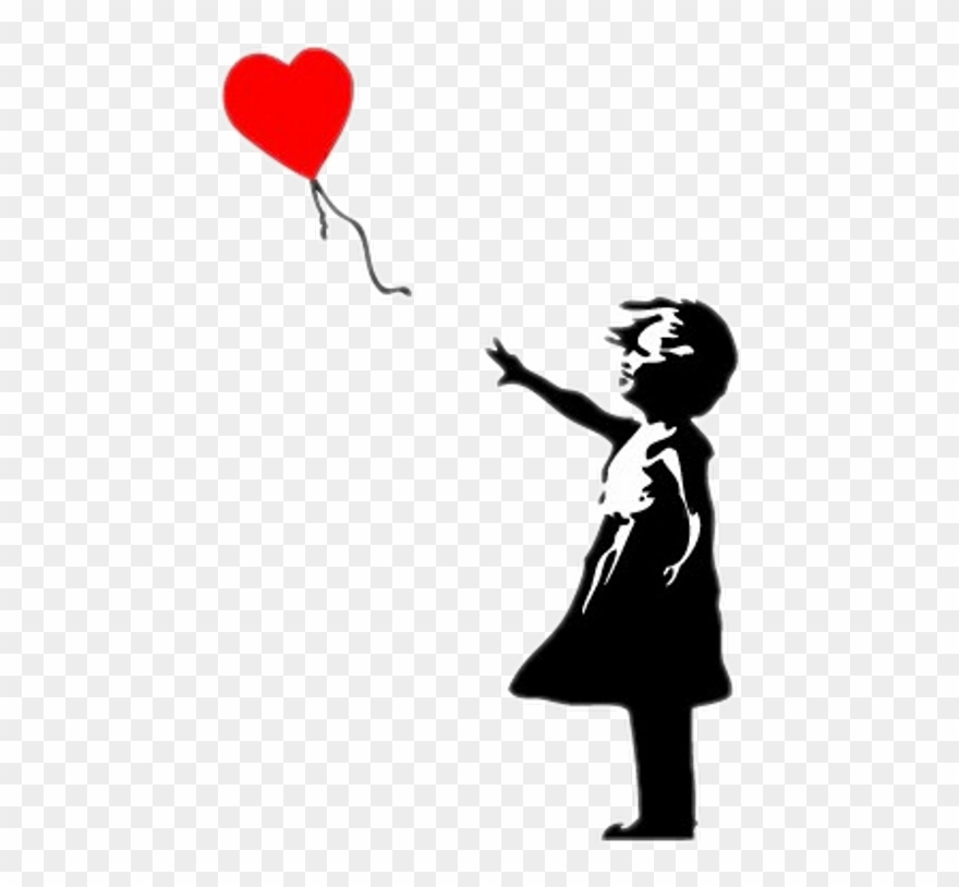 Banksy Balloon Girl Clipart